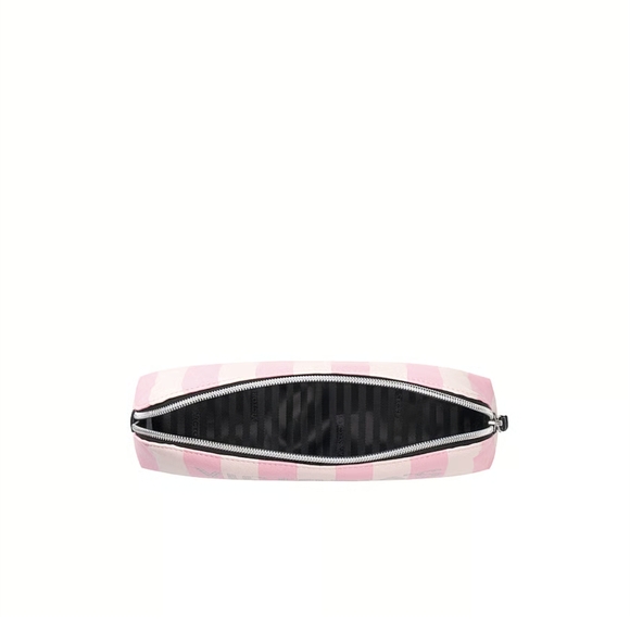 Victoria's Secret Signature Stripe Beauty Bag New Logo - Picture 7 of 7